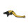 LSL Brake lever Classic R68R, gold/black, short