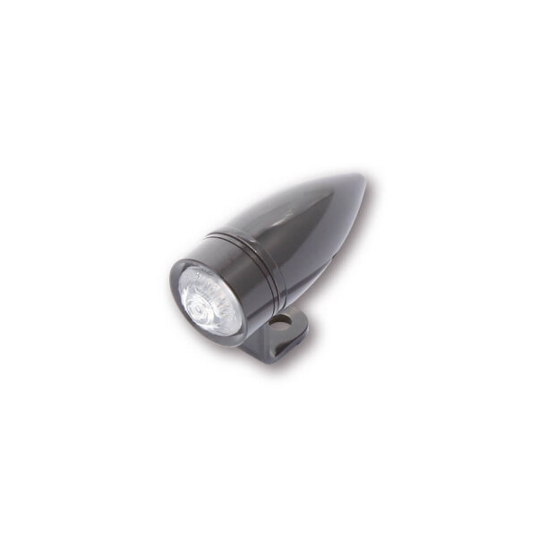 HIGHSIDER LED-Blinker MONO-BULLET SHORT, schwarz