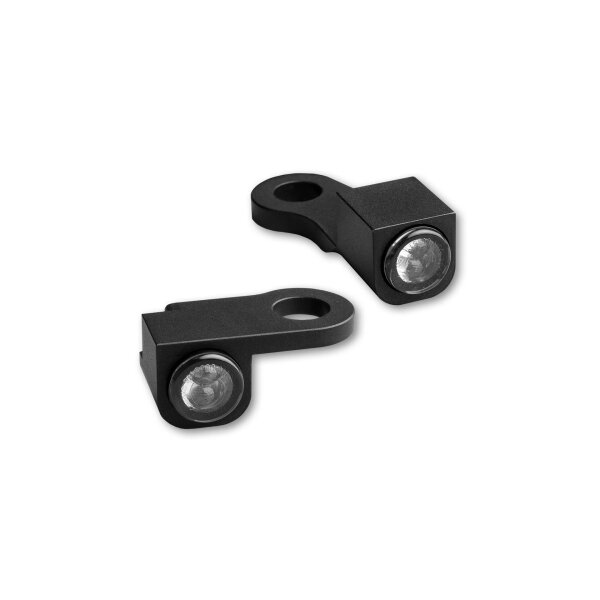 HeinzBikes NANO Series LED Blinker H-D Lenkerarmaturen SPORTSTER 2014-2020, schwarz