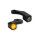 HeinzBikes NANO Series LED Blinker H-D Lenkerarmaturen TOURING 2009-2013, schwarz