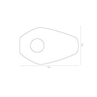 SHIN YO Montageplatten INDY SPACER div. KAWASAKI,...