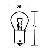 SHIN YO Glühlampe PY21W 12V 21W BAU15s, gelb