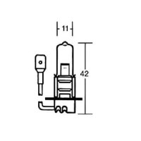 SHIN YO H3 Glühlampe 12V 55W, PK 22S