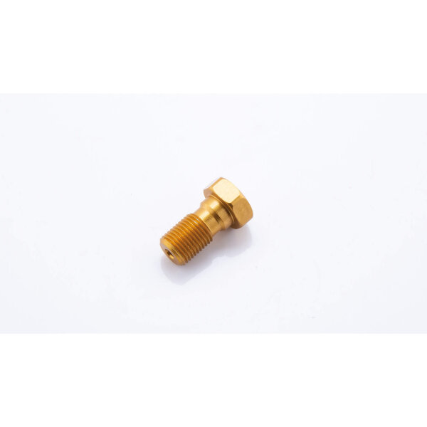 LSL Aluminium banjo bolt M10x1.00, gold