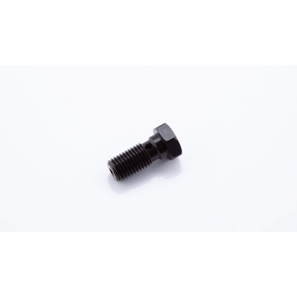 LSL Aluminium banjo bolt M12x1.5, black