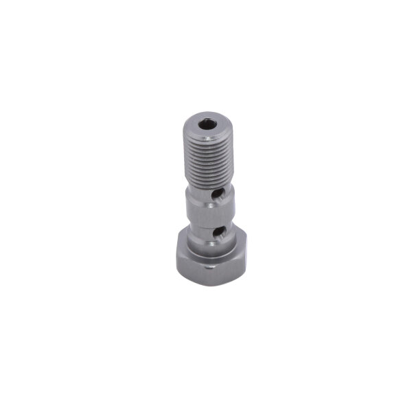 LSL Aluminium double banjo bolt M10x1.00, anthracite