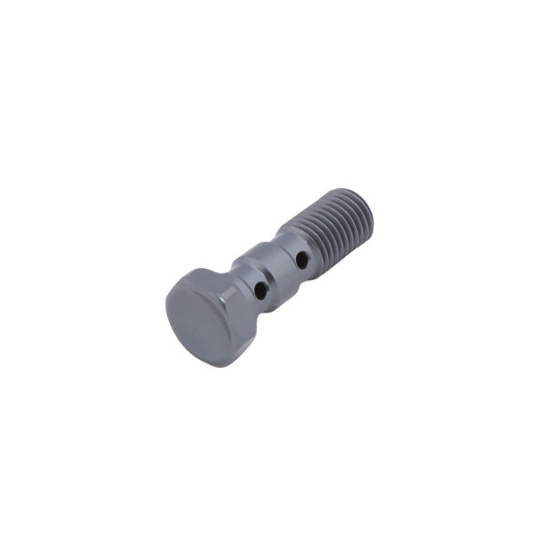 LSL Aluminium double banjo bolt, M10x1.25, anthracite