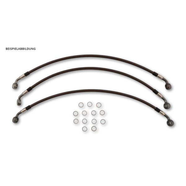 LSL Brake line front RSV Mille -00 3-part, with ABE