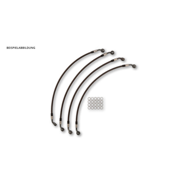 LSL Steel braided brake line BMW R 1200 C, 1997- (BMW259C)