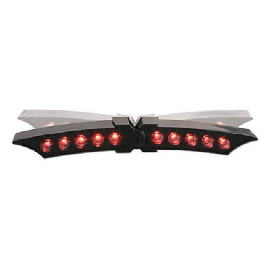 SHIN YO LED taillight X-WING, black housing