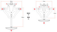 LSL MANTIS-RS PRO for Kawasaki Z1000 10-13 / Z1000SX 11-16 / Versys 650 22-