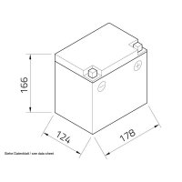 INTACT Bike Power GEL Battery GEL53030, C60-N30L-A, 53030