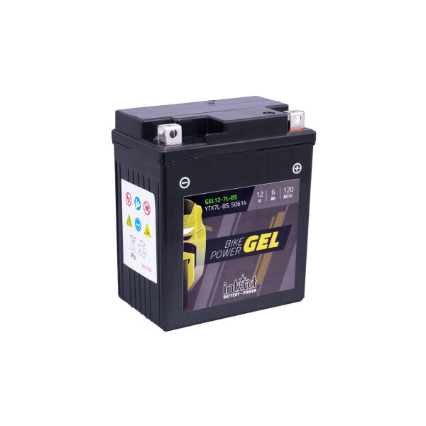 INTACT Bike Power GEL battery YTX7L-BS