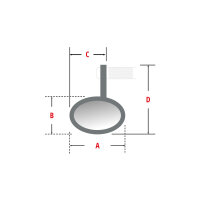 SHIN YO Bar end mirror SURFACE