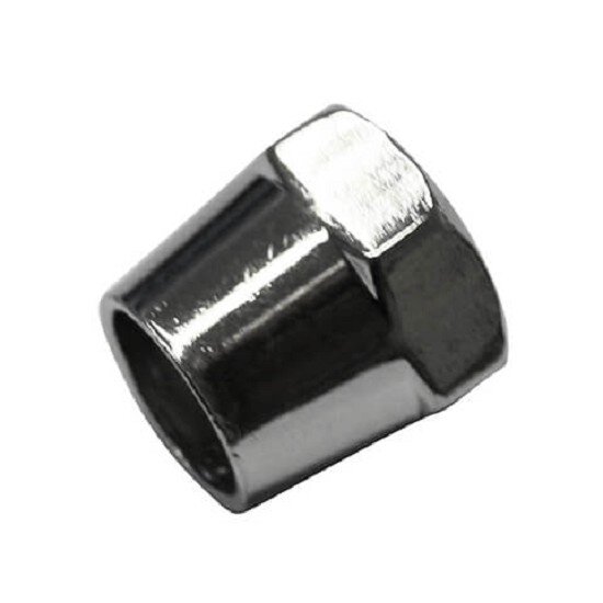 Mirror nut 17 mm, chrome-plated, M10 x 1.25 RH