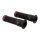 SHIN YO MARANO handlebar grip rubber, 7/8 inch (22,2 mm), 132 mm, black/red