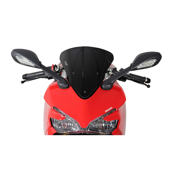 MRA windshield, DUCATI SUPERSPORT939 /S, black, original shape