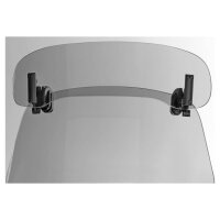 MRA Vario spoiler attachment VSA-TYP B 33/22 cm, smoke grey, incl. clamp