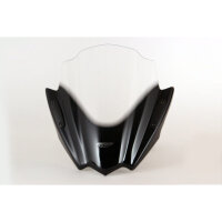 MRA Racing-Screen for naked bikes, smoke grey, without...