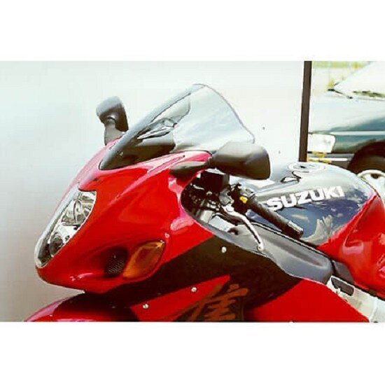 MRA Racing windshield, SUZUKI GSXR 1300 Hayabusa, black