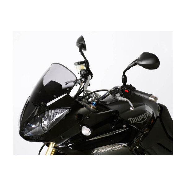 MRA Windshield, TRIUMPH Tiger 1050, 07-08-, clear, with TíœV.