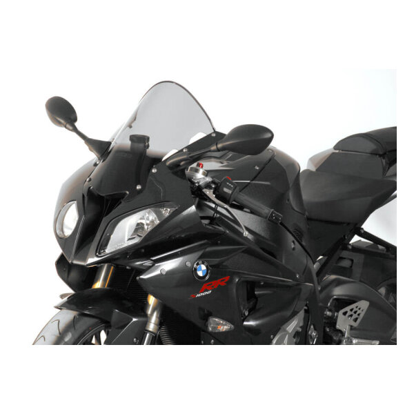 MRA Racing windscreen, BMW S1000 RR/HP4, -14, smoke grey.