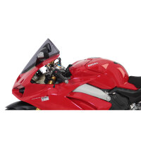 MRA Racingscheibe R, DUCATI PANIGALE V4/S 18-19, PANIGALE V2, 20-, rauchgrau