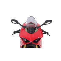 MRA Racingscheibe R, DUCATI PANIGALE V4/S 18-19, V2, 20-, rauchgrau