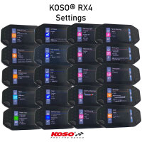 KOSO Digitales Multifunktions-Cockpit RX-4 MT-09, 17-20