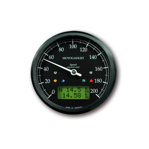 motogadget Speedo Chronoclassic Speedo, black