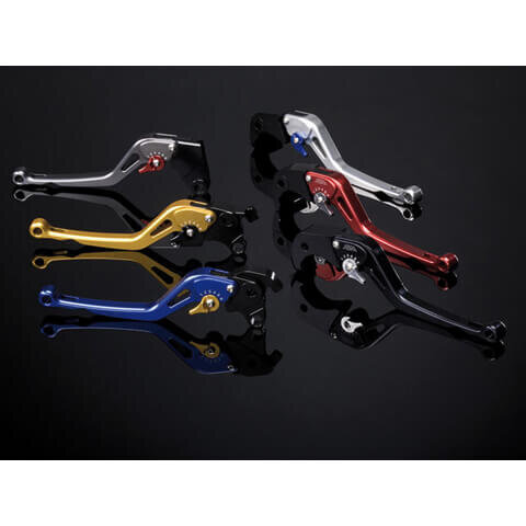 ABM Clutch lever synto KH39 - long, gold/black