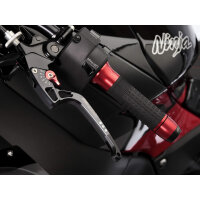 ABM Clutch lever syntoEvo KH38, black/red