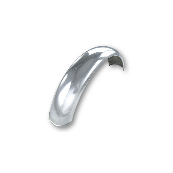 LSL Polished aluminium fender, 1000 mm/ 145 mm, rear