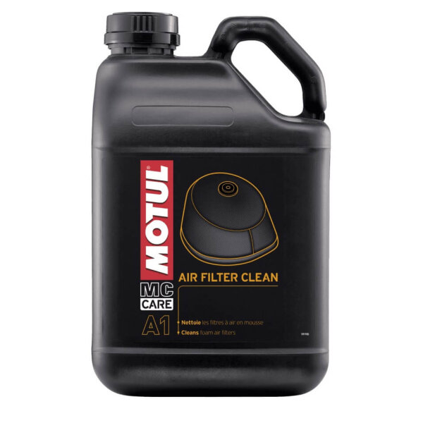 MOTUL MC CARE A1 AIR FILTER CLEAN, Spezialreiniger Schaumstoff-Luftfilter, 5L