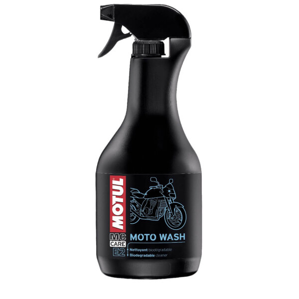 MOTUL MC CARE E2 MOTO WASH, Motorradreiniger die schnelle Komplettreinigung, 1L