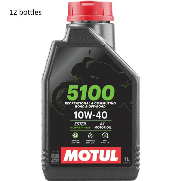 MOTUL Motorenöl 5100, 10W40, 1L, X12 Karton