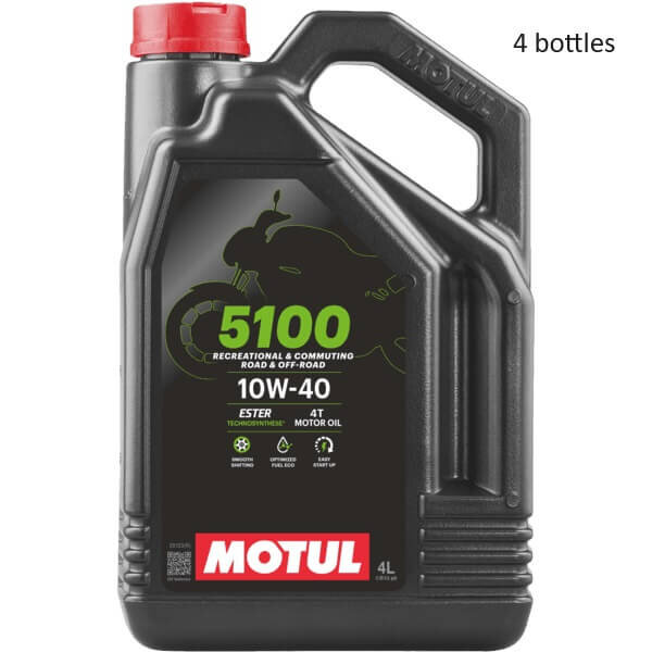 MOTUL Motorenöl 5100, 10W40, 4L, X4 Karton