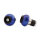 LSL Axle Balls Classic, BMW R 1200 S, 06-, blue, front axle