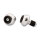 LSL Axle Balls Classic, BMW R 1200 S, 06-, silver, front axle