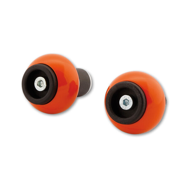 LSL Axle Balls Classic, various DUCATI, orange, front axle