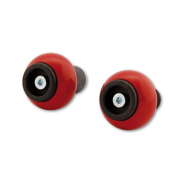 LSL Axle Balls Classic, various DUCATI, signal red, front axle