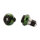 LSL Axle Ball GONIA div. Honda, green, front