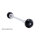 LSL axle ball GONIA BMW/HONDA/YAMAHA, black, rear