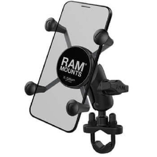 RAM Mounts Lenkerhalterung mit X-Grip Universal Halteklammer Smartphones - Klemmschelle