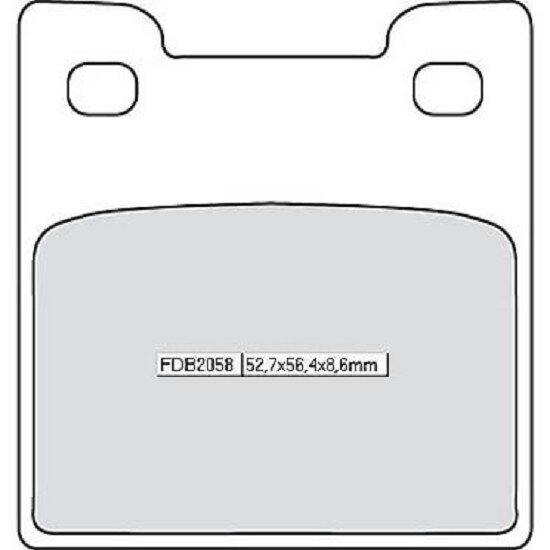 FERODO Bremsbelag FDB 2058 Platinum