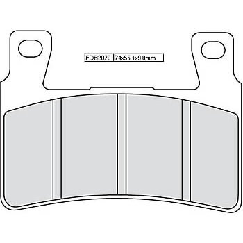 FERODO Brake lining FDB 2079 Platinum