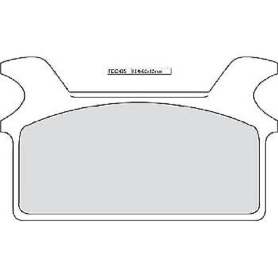 FERODO Brake pad FDB 485 Platinum