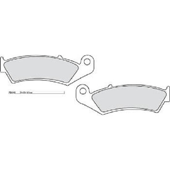 FERODO Brake pad FDB 496 Platinum