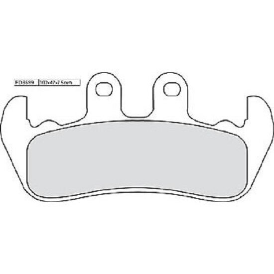 FERODO Brake pad FDB 699 Platinum