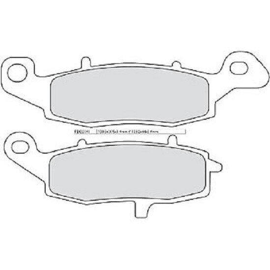 FERODO Racing brake lining FDB 2048 CP 1